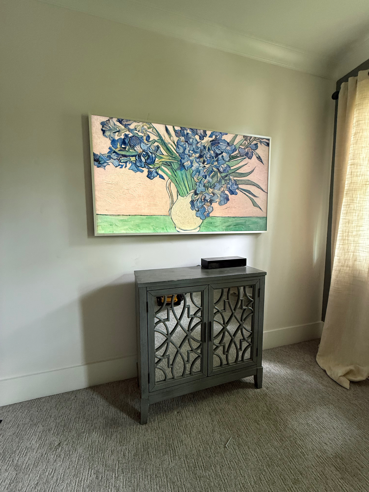 75-inch Frame TV TV installation on Drywall in Atlanta, GA