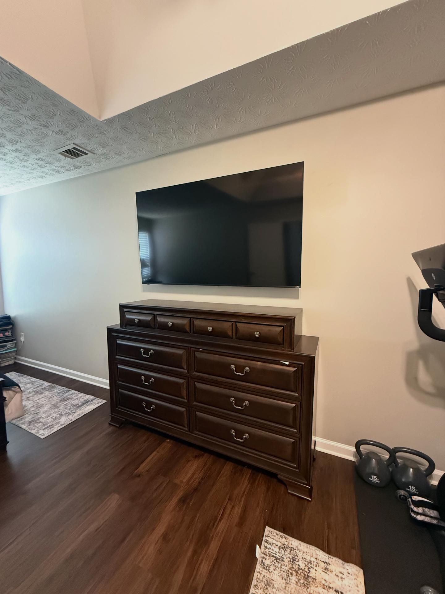 85-inch Full Motion TV installation on Drywall in Atlanta, GA