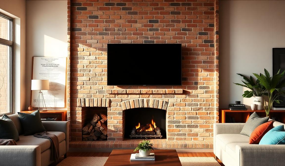 Fireplace TV Mounting