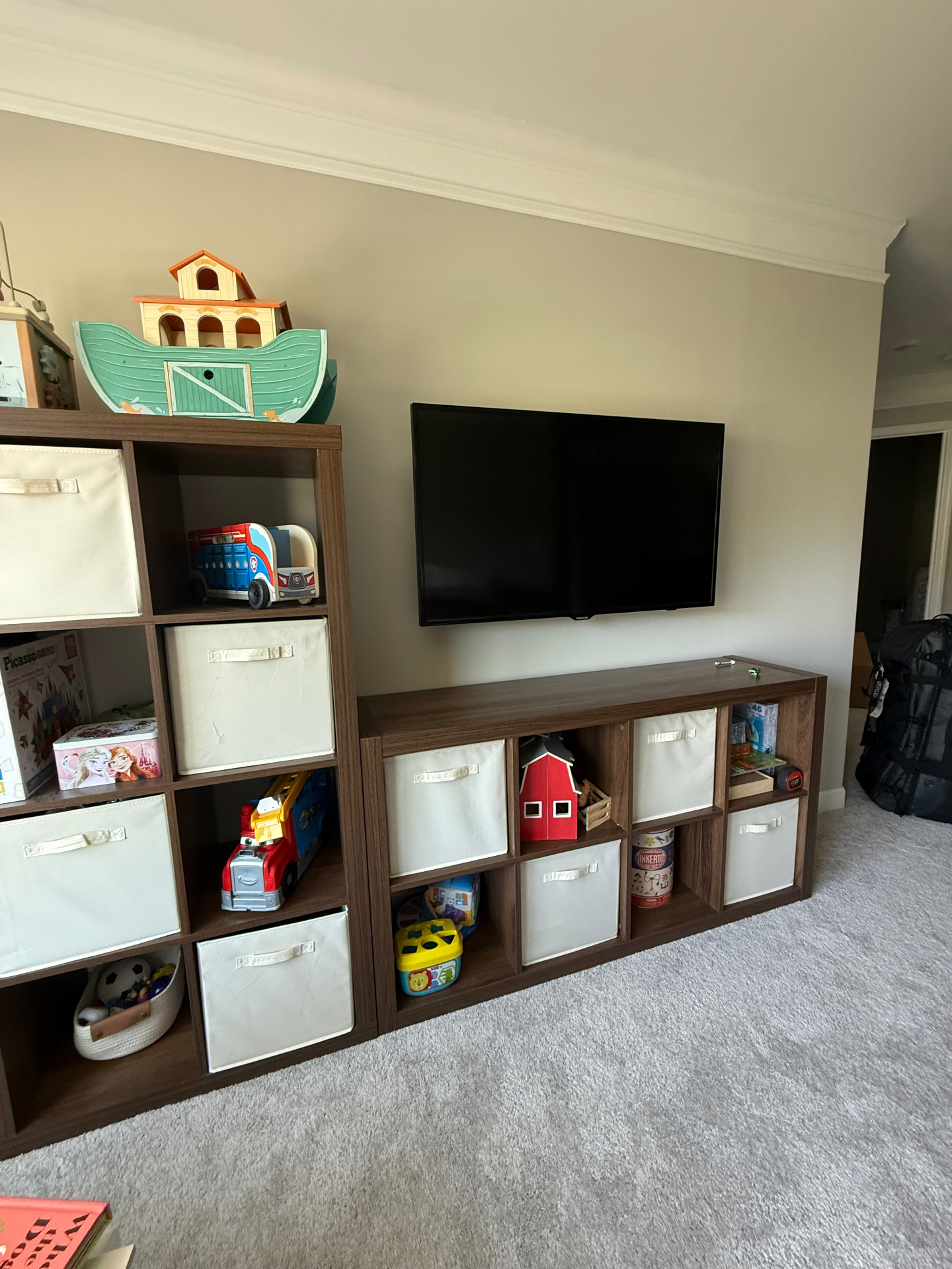 55-inch Fixed TV installation on Drywall in Kennesaw, GA
