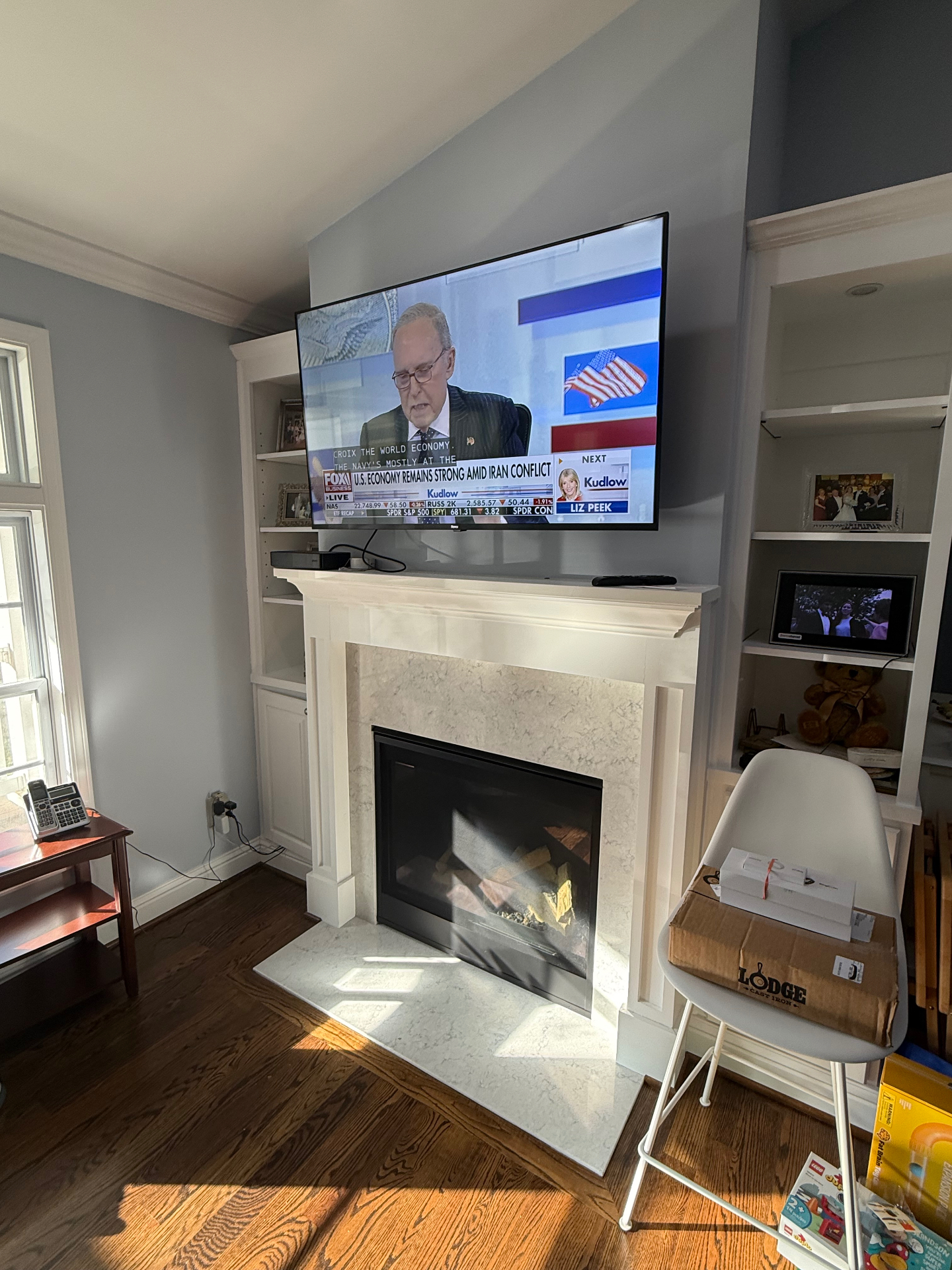 65-inch Fixed TV installation on Drywall in Kennesaw, GA